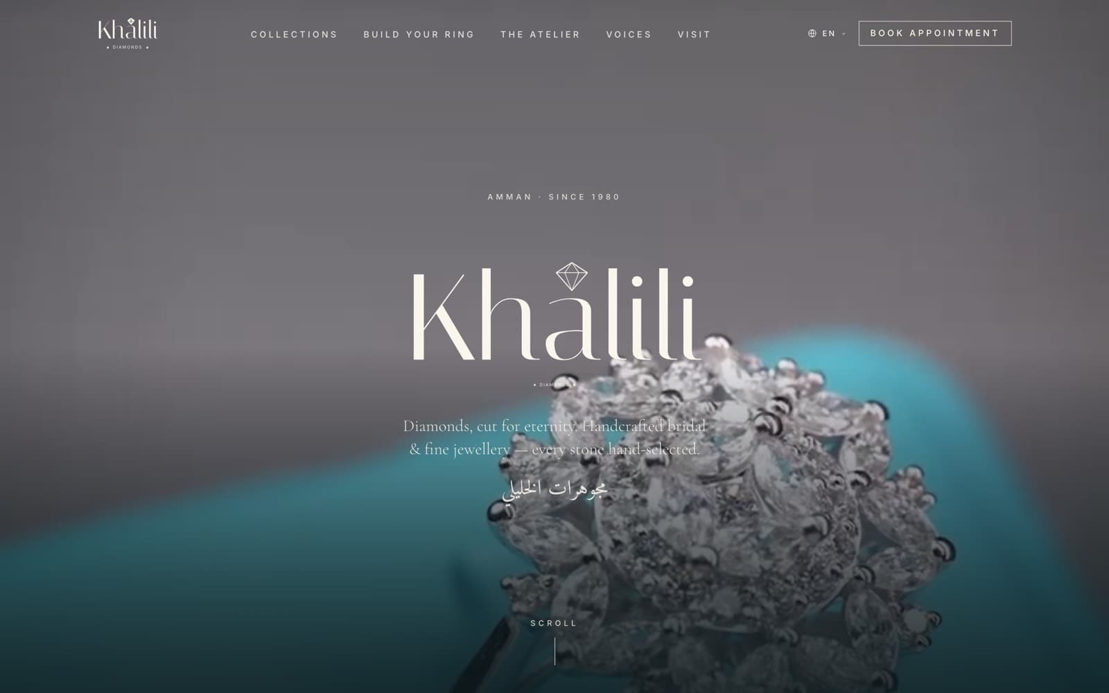 Khalili Jewellery — An editorial storefront for a fine-jewellery house.